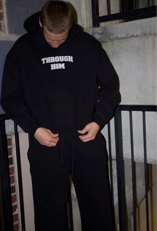 Through Him Hoodie