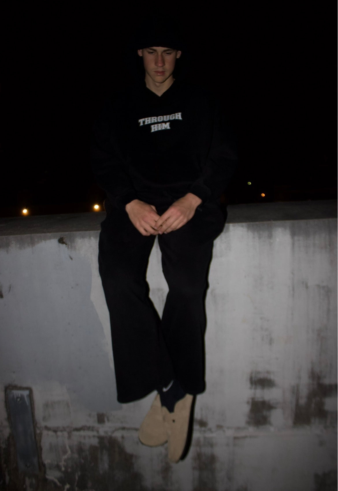 Through Him Hoodie